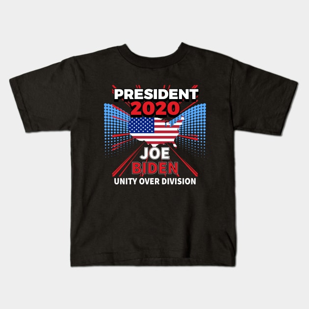 Joe Biden for President 2020 Kids T-Shirt by lisalizarb